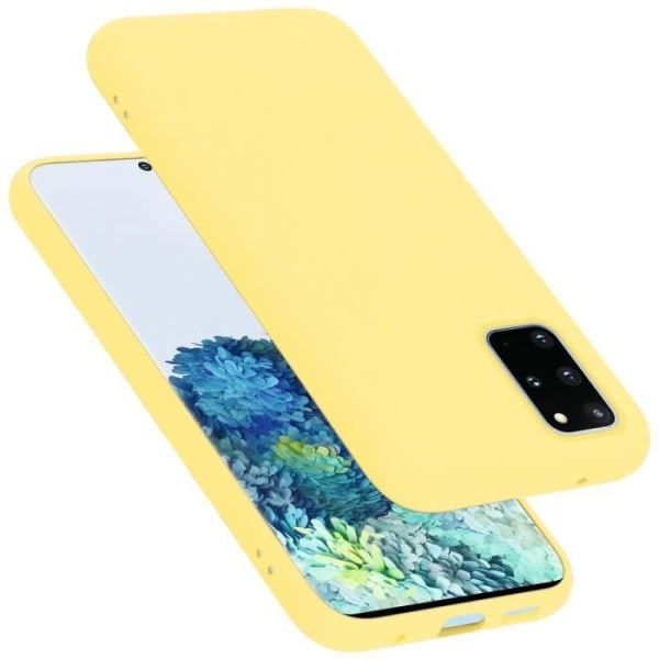 Coque - CADORABO - Samsung Galaxy S20 PLUS - Silikon TPU - Gul - Stötsäker skydd Gul