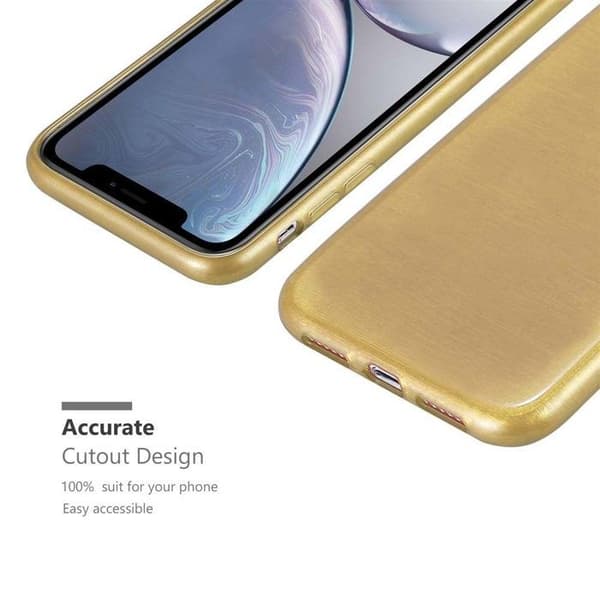 iPhone XR Fodral Guld Stötskydd Gul
