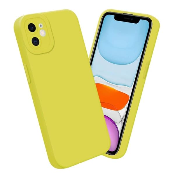 Skyddsfodral för iPhone 11 i FLUID GUL Stötsäker Gul