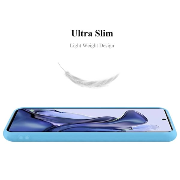 Coque för Xiaomi 11T / 11T PRO Etui i CANDY BLÅ Housse Case Cover Skydd Silikon TPU Case Blå
