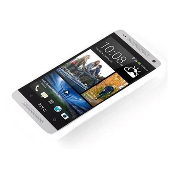 HTC ONE M4 MINI (1.Gen.) VIT Fodral Cadorabo DESIGN S Gel TPU Silikonskydd Fodral Skydd Ultra Slim Bumper