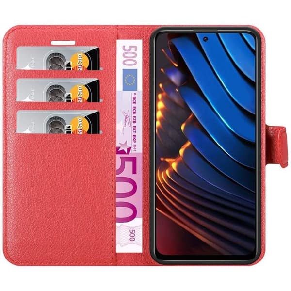 Fodral för Xiaomi POCO X3 GT i KIRSCHRÖD Röd