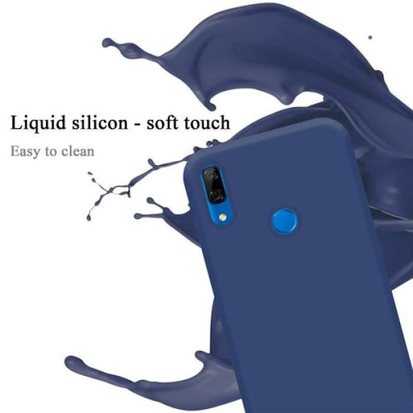 Cadorabo skal för Huawei P SMART Z / Y9 Prime 2019 / Enjoy 10 Plus - i blå - Flexibel TPU-silikon Blå
