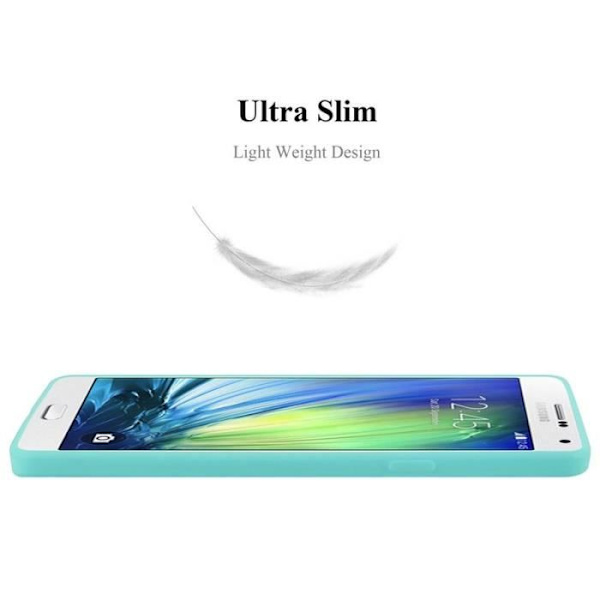 Cadorabo Fodral till Samsung Galaxy A7 2015 i CANDY BLUE