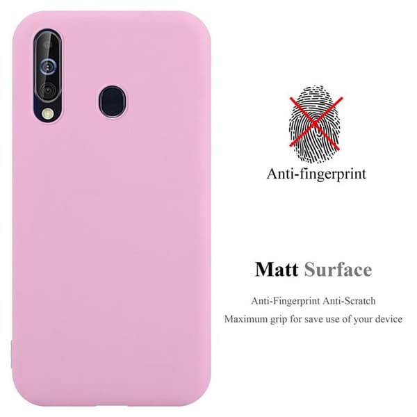 Skyddsfodral för Samsung Galaxy A60 / M40 CANDY ROSE VIF Stötskydd Silikon Ros