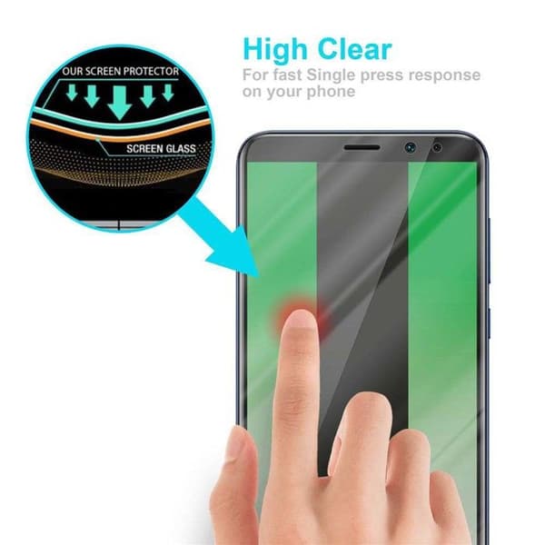 Härdat skärmskydd för Huawei MATE 10 LITE Vit