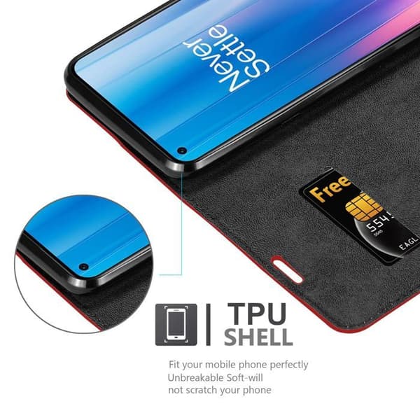Telefonfodral - telefonbumper Cadorabo - DE-156382 Röd