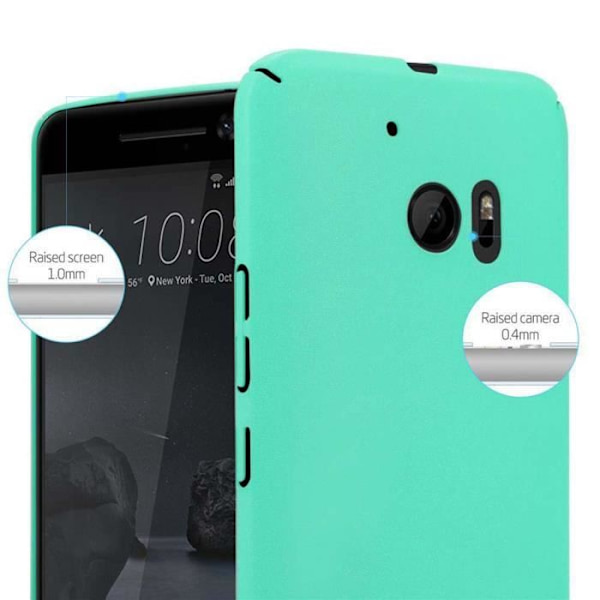 Coque - CADORABO - HTC ONE M10 - Stötskydd - Matt design - Färg Frosty Grön Frostig grön