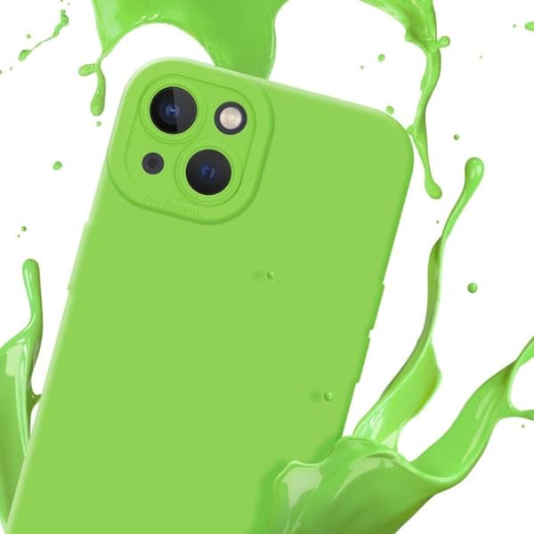 Skyddsfodral för iPhone 14 i FLUID GRÖN Stötsäker Grön