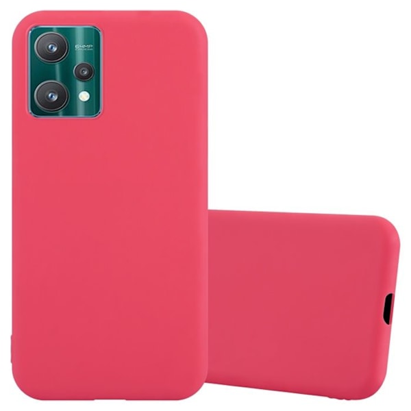 Coque för Realme 9 4G / 9 PRO+ Etui i CANDY RÖD Fodral Skydd Silikon TPU Fodral Röd