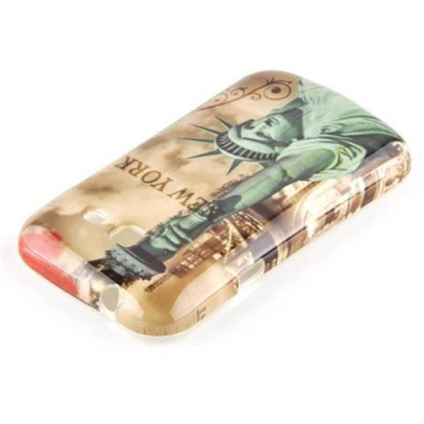 Cadorabo - Hard Case > Samsung Galaxy TREND LITE < – Fodral Cover Bumper Design: STATUE OF LIBERTY