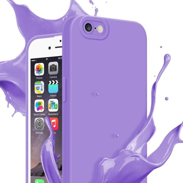Skyddsfodral för iPhone 6 PLUS / 6S PLUS i LJUS VIOLETT Antichock Violett