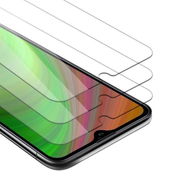 Cadorabo - Skyddsglas för Samsung Galaxy A10s - 3x Härdat skärmskyddsglas (Tempered)