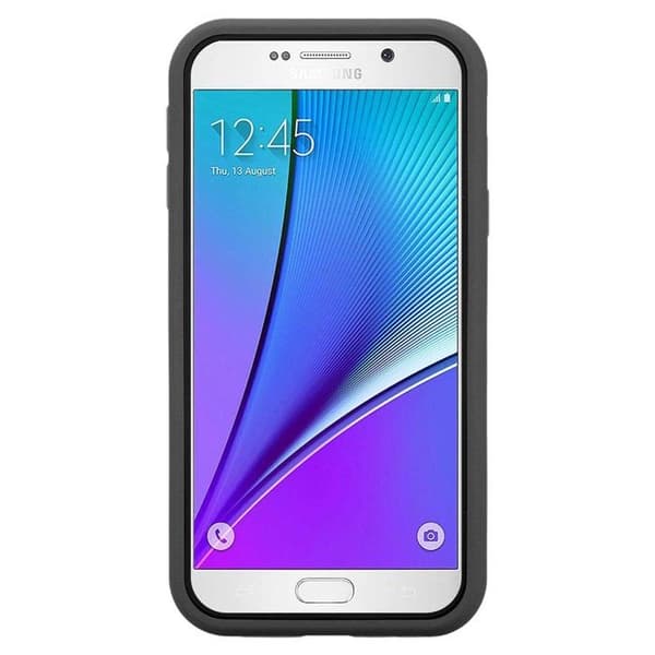 Skyddsfodral för Samsung Galaxy NOTE 5 i GRÅ KVARTS Hybrid skydd Grå