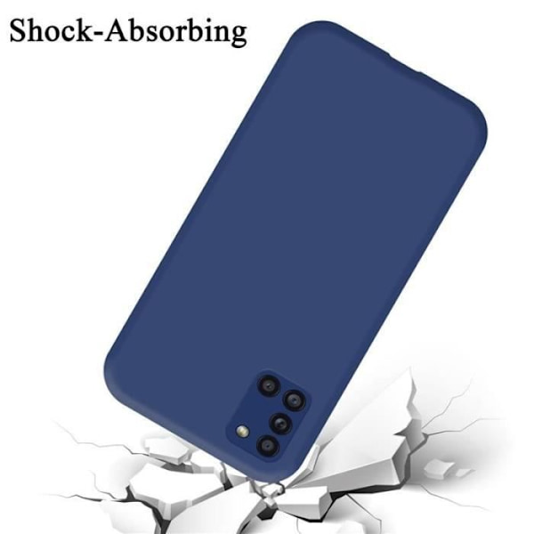 Coque - CADORABO - Samsung Galaxy A31 - Flexibel silikon TPU - Optimal skydd - Lätt design Blå