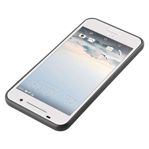 Skyddsfodral för HTC ONE A9 Skyddsfodral i MATTS GRÅ METALLISK Design Grå