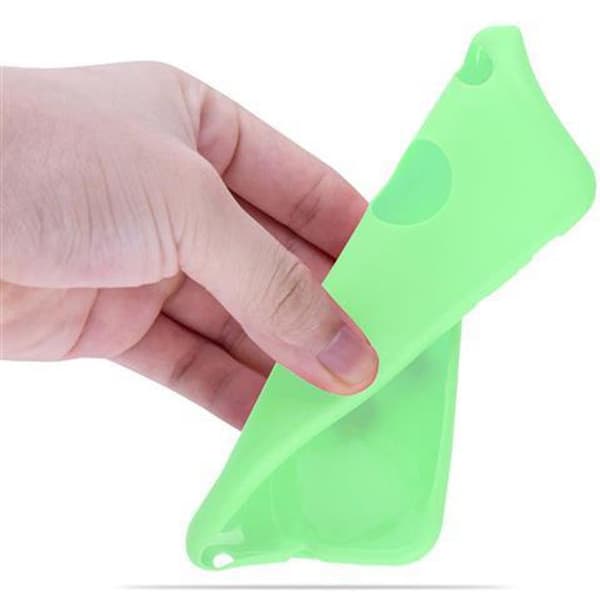 Skal för iPhone 6 / 6S CANDY GRÖN PASTELL Stötsäker Silikon Grön