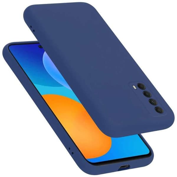 Skyddsfodral för Huawei P SMART 2021 Stötskydd i LIQUID BLUE Blå