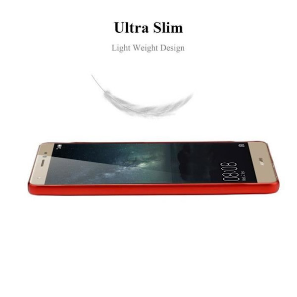 Coque - CADORABO - Huawei MATE S - 360° skydd - Halkfri - Matt Röd