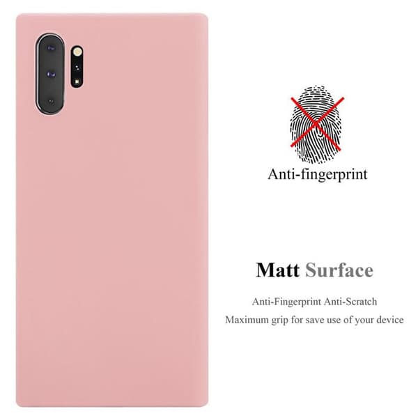 Skyddsfodral för Samsung Galaxy NOTE 10 PLUS CANDY ROSE VIF Stötskydd Silikon Ros