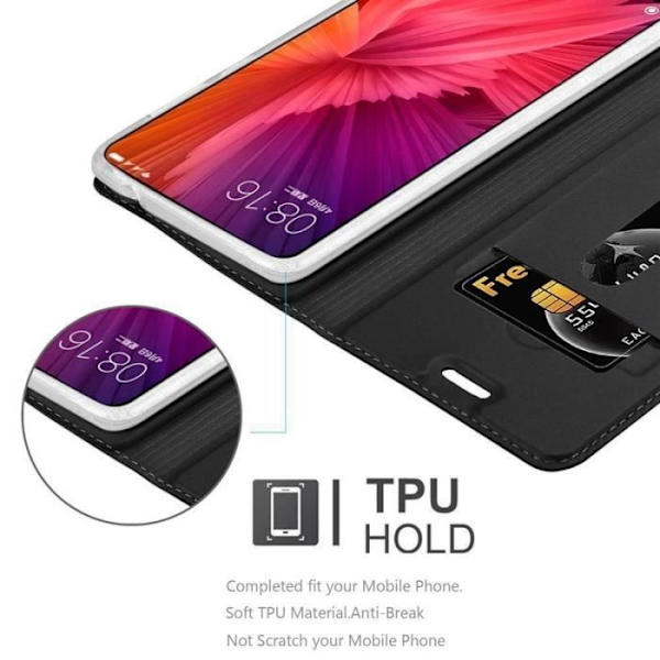 Cadorabo Fodral till Xiaomi Mi MIX 2 i KLASSIG SVART