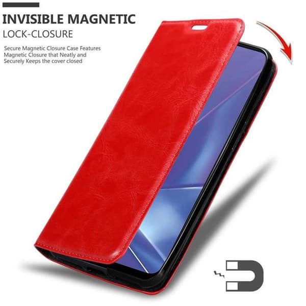 Fodral för Oppo A52 Skal i ÄPPLE RÖD Röd
