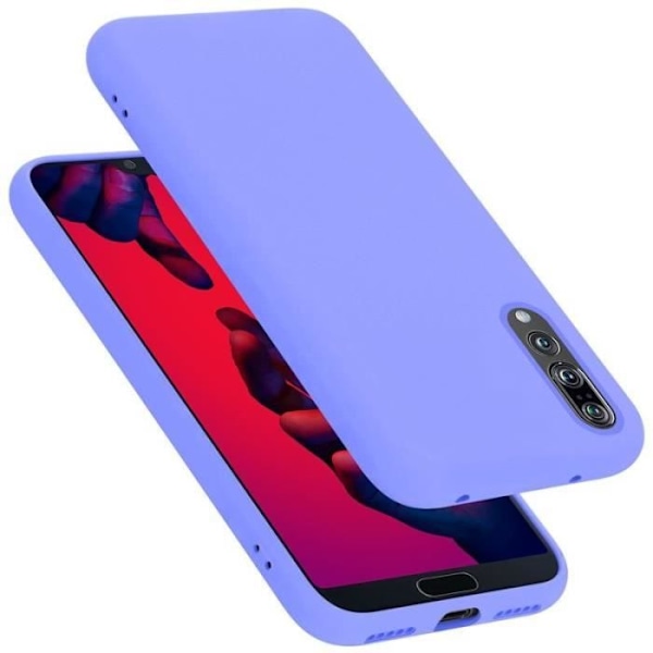 Skyddande skal - CADORABO - Huawei P20 Pro/P20 Plus - Silikon TPU - Lila - Tunn och lätt design Lila