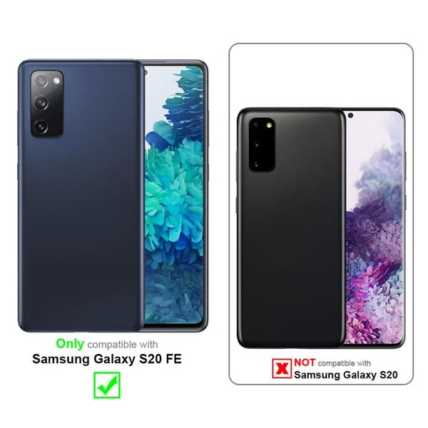 Skyddsfodral för Samsung Galaxy S20 FE i FLUID BLÅ Stötsäker Blå