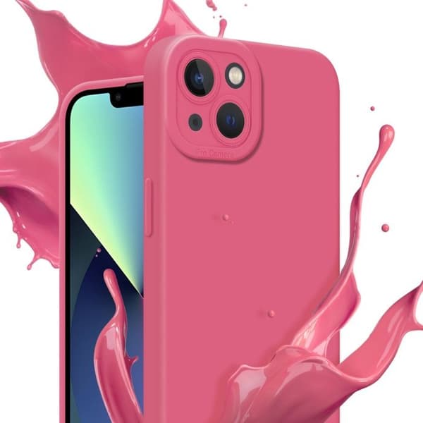 Skyddsfodral för iPhone 14 PLUS i FLUID RÖD Stötsäker Röd