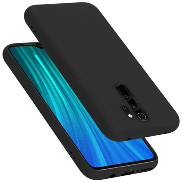 Cadorabo skal för Xiaomi RedMi NOTE 8 PRO - i svart - Flexibel TPU-silikon Svart