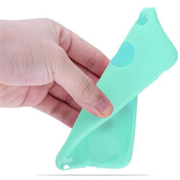 Skyddsfodral för iPhone 6 PLUS / 6S PLUS CANDY BLÅ Stötsäker Silikon Blå
