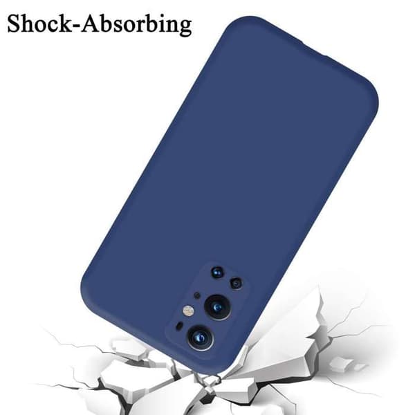 Skyddsfodral för OnePlus 9 PRO Stötskydd i LIQUID BLUE Blå