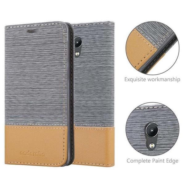 Skyddsfodral för Lenovo P2 i LJUST GRÅBRUN Fodral Case Stötskydd Grå
