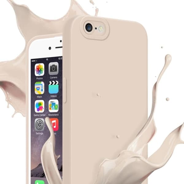 Skyddsfodral för iPhone 6 PLUS / 6S PLUS i FLUID CRÈME Stötskyddande Ros