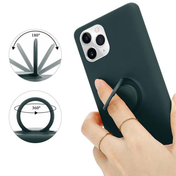 Skal för iPhone 11 PRO i LIQUID GREEN Stötabsorberande skydd Grön