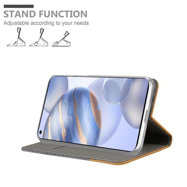 Skyddsfodral för Honor 30 i LJUST GRÅTT BRUNT Etui Case Skydd Grå