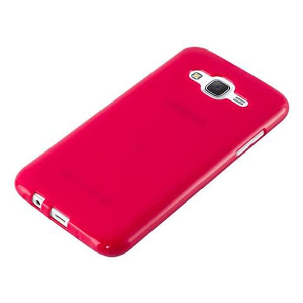Skydd för Samsung Galaxy J5 2015 GELÉ RÖD Röd