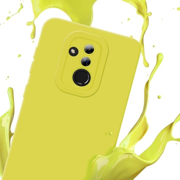 Coque för Huawei MATE 20 LITE i FLUID GUL Hölster Etui Case Cover i flexibelt TPU-silikon Skydd Gul