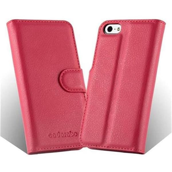 Etui för iPhone 5 / 5S / SE 2016 i KIRSCHRÖD Röd