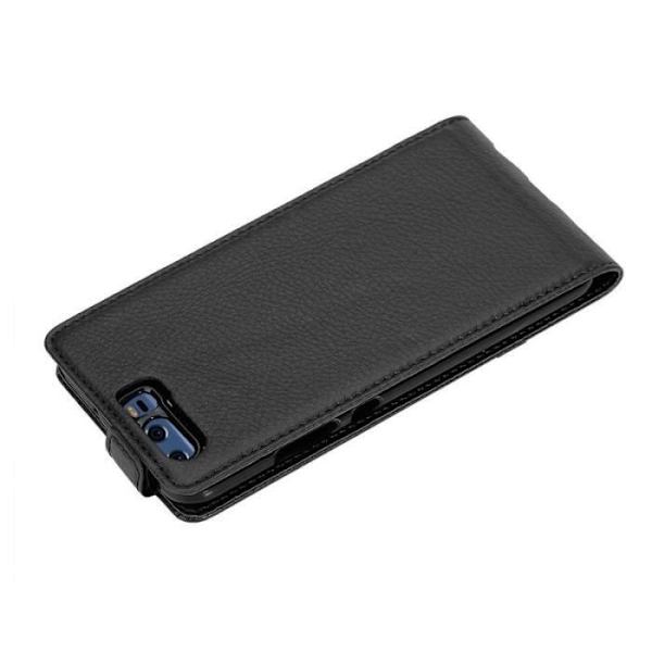 Cadorabo Fodral till Huawei P10 PLUS i JET SVART.