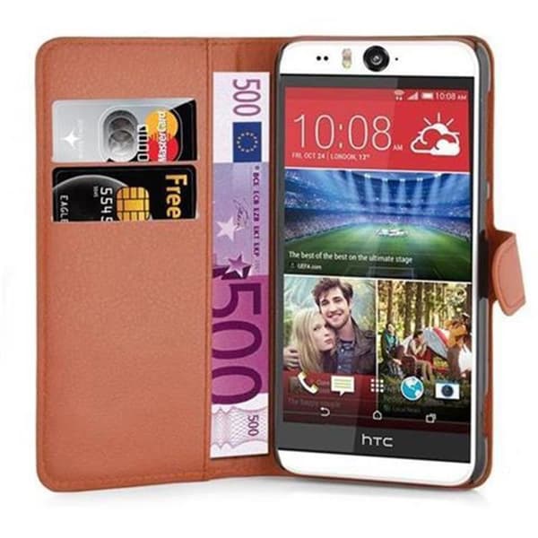 Fodral för HTC Desire EYE i NÖTBRUN brun