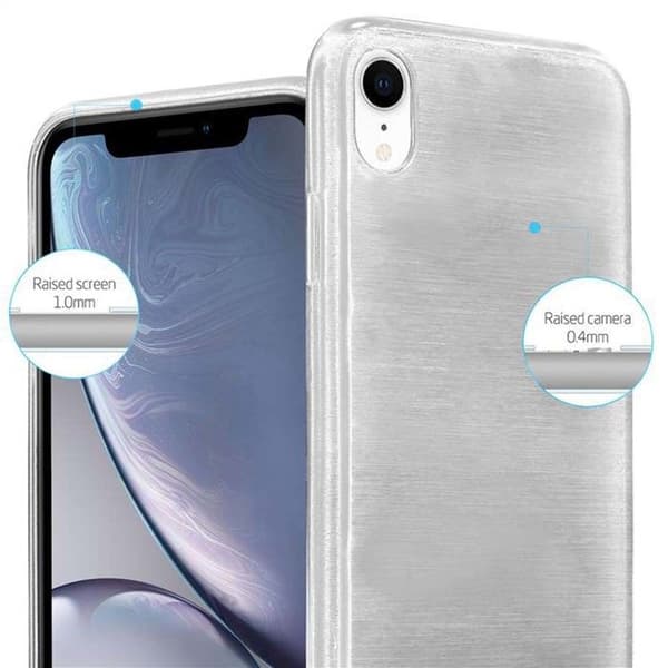iPhone XR SILVER Skal Stötskydd Grå