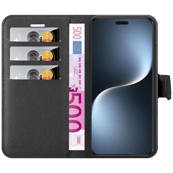 Etui för Honor Magic 7 Pro i JET BLACK Svart