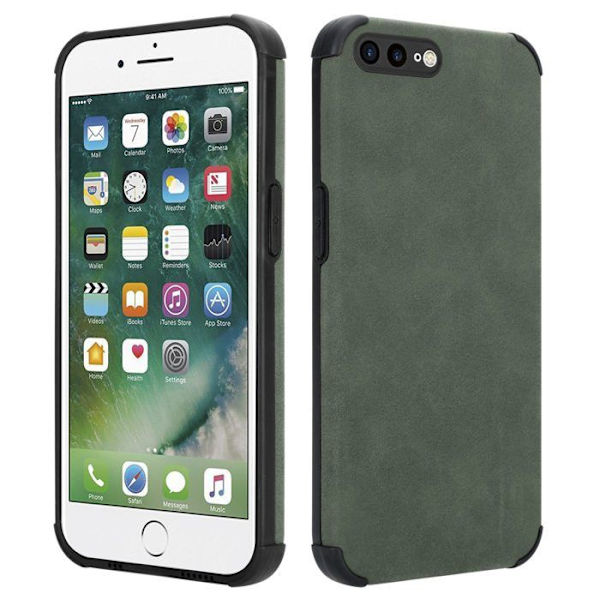 Fodral för Apple iPhone 7 PLUS / 7S PLUS / 8 PLUS Fodral i smaragdgrönt Elegant TPU silikonfodral Grön