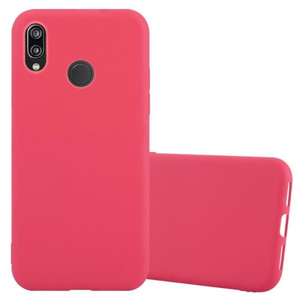 Fodral till Huawei P20 LITE 2018 / NOVA 3E i CANDY RED Cadorabo Cover Protection Silikon TPU-fodral