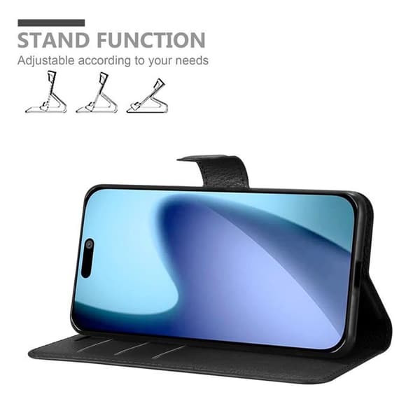 Etui för iPhone 17 i JETSVART Svart