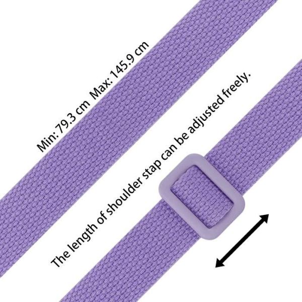 Halsbandsfodral för Samsung Galaxy A31 Fodral i LIQUID LIGHT LILA Fodral Modehalsband Moderiktigt fodral Fodral Silikon Justerbar