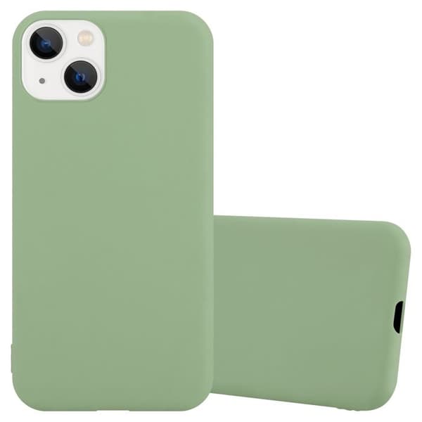 Skal för iPhone 14 PLUS CANDY GRÖN PASTELL Stötsäker Silikon Grön