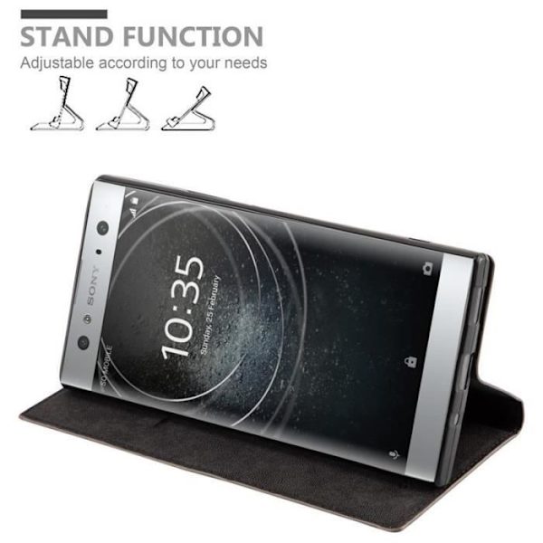 Cadorabo Fodral till Sony Xperia XA2 ULTRA i KAFFEBRUNT