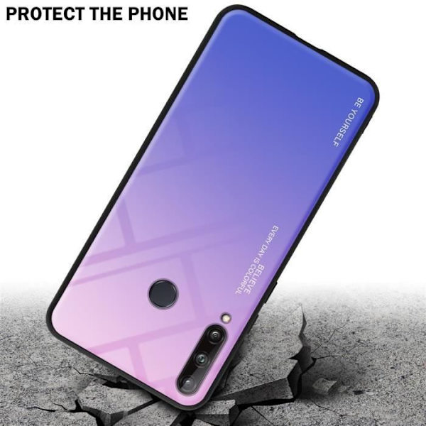 Fodral till Huawei P40 LITE E Fodral i ROSA - BLÅT Fodral Skyddsskydd i två färger TPU